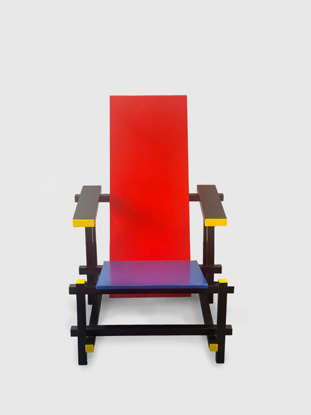 The Red Blue Chair by Gerrit Rietveld